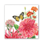 Michel Designs Luncheon Napkins Dahlias