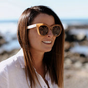 Milla Caramel Polarised Sunglasses