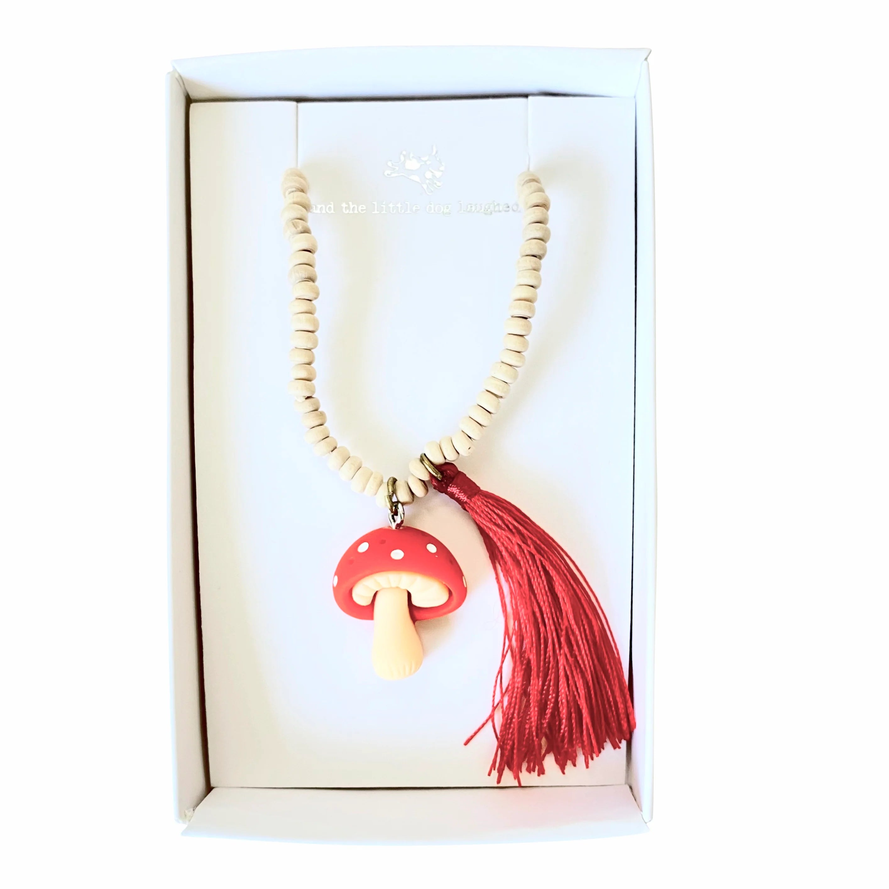 Ruby Red Necklace boxed