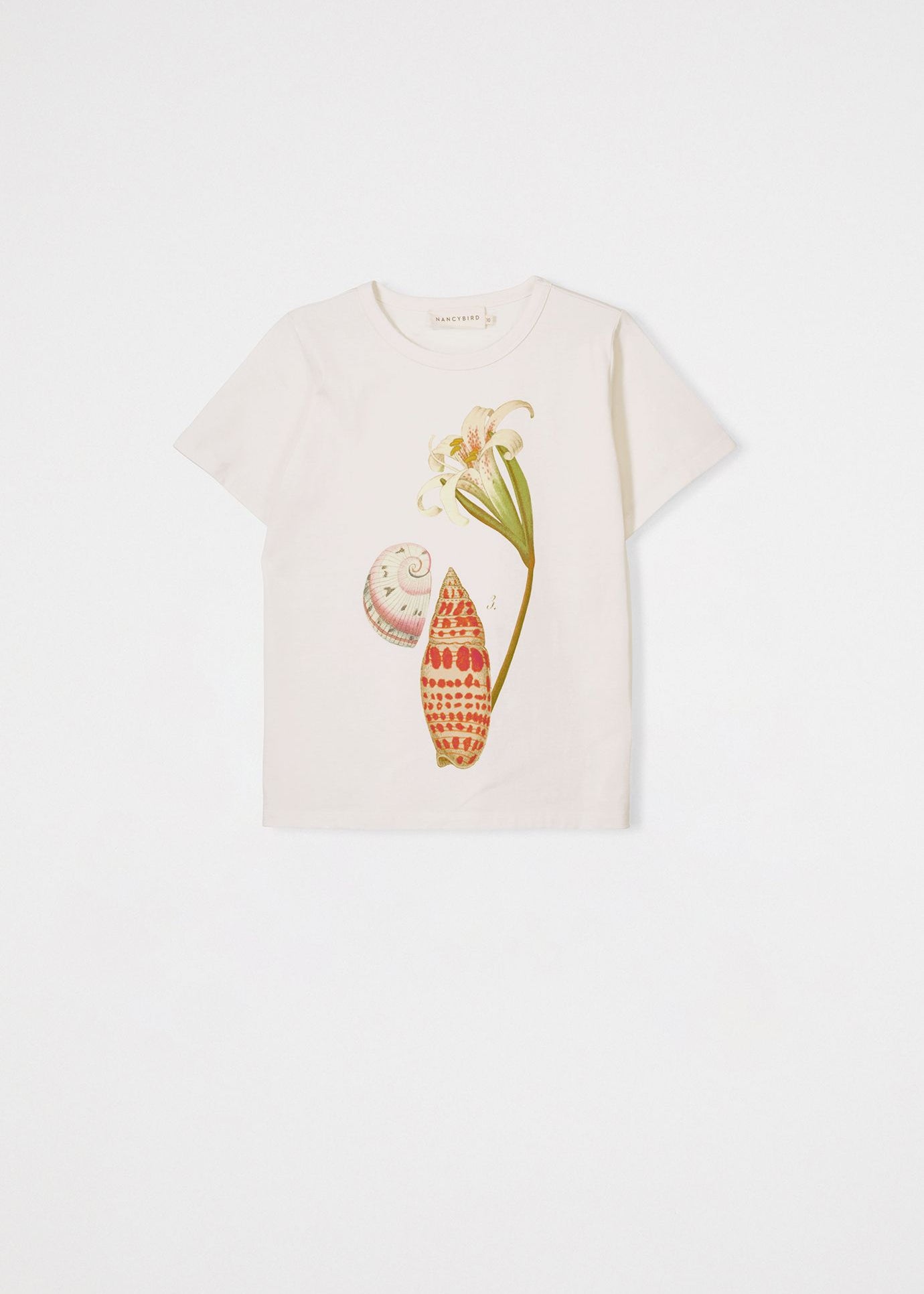 Nancybird Apollo Tee- Cream Shell