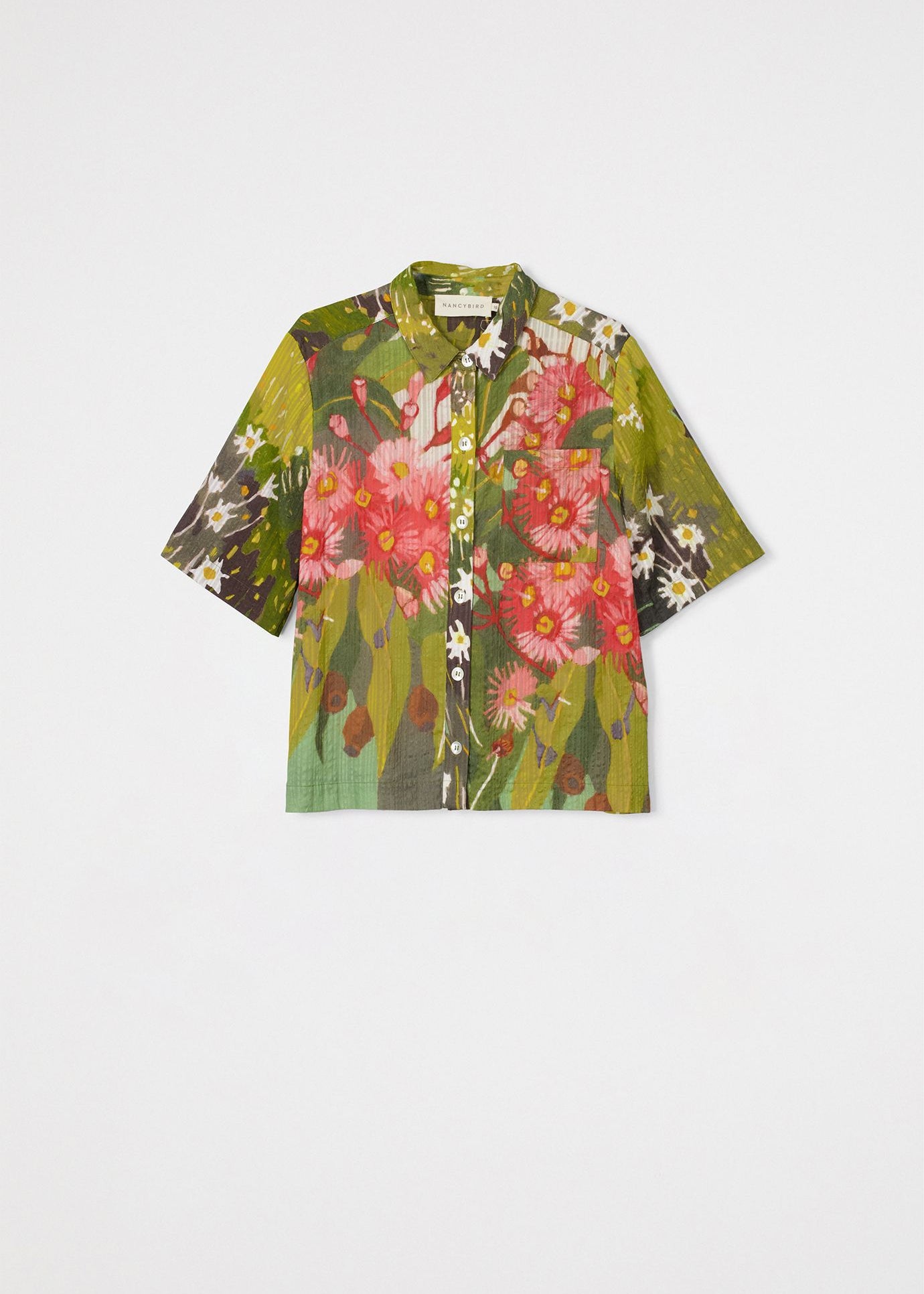 Nancybird Summer Shirt Flowering Gum