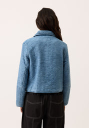 Nadia Quilted Jacket- Denim