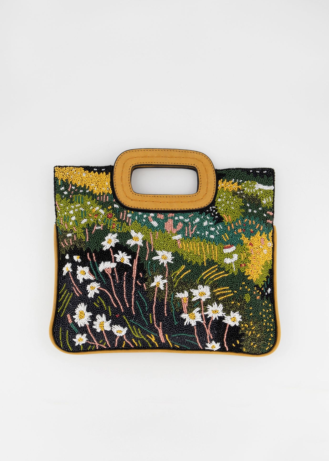 Nancybird Beaded Clutch-Daisy Field