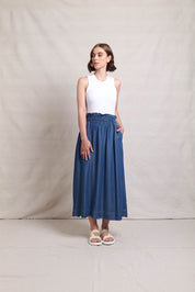 Touchwood Skirt- Bluestone