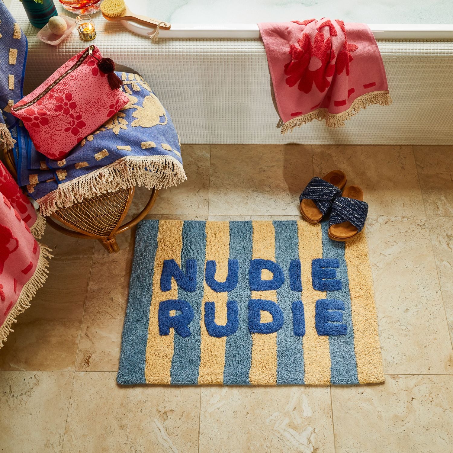 Sage and Clare Ira Nudie Rudie Bath Mat