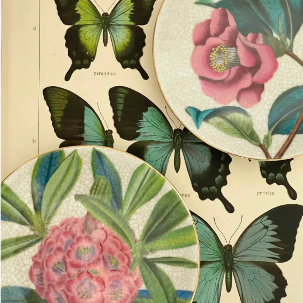 Paradiso Wall Plate- Rhododendron