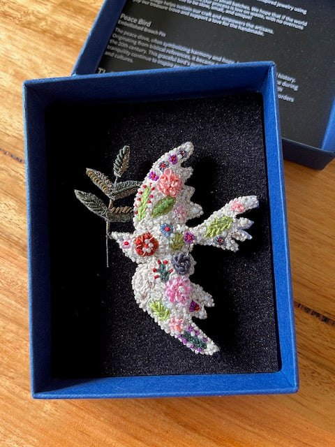 Trovelore Peace Bird Brooch