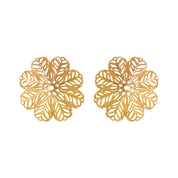 We Dream In Colour Pointelle Stud Earrings