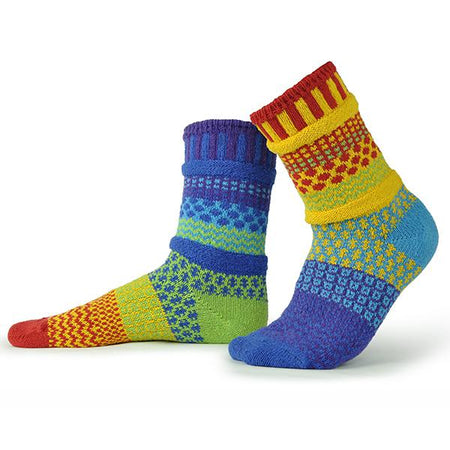Solmate Socks in Rainbow
