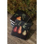 Raphael Pear Coasters- Set of 4