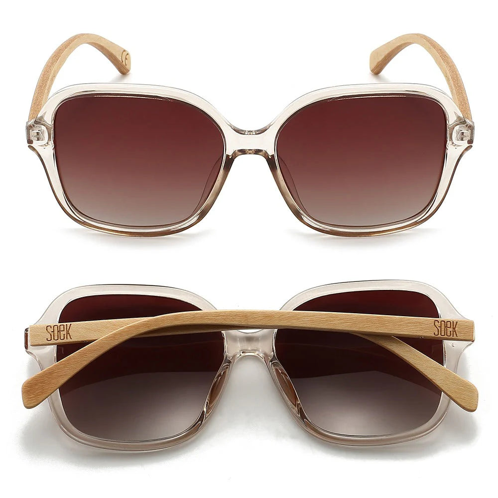 Scarlett Champagne Polarised Sunglasses