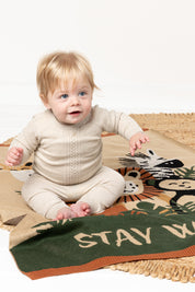 Stay Wild Baby Blanket