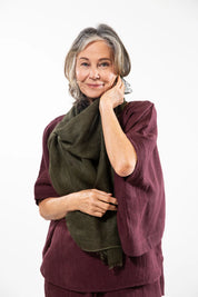 Linen Gauze Scarf