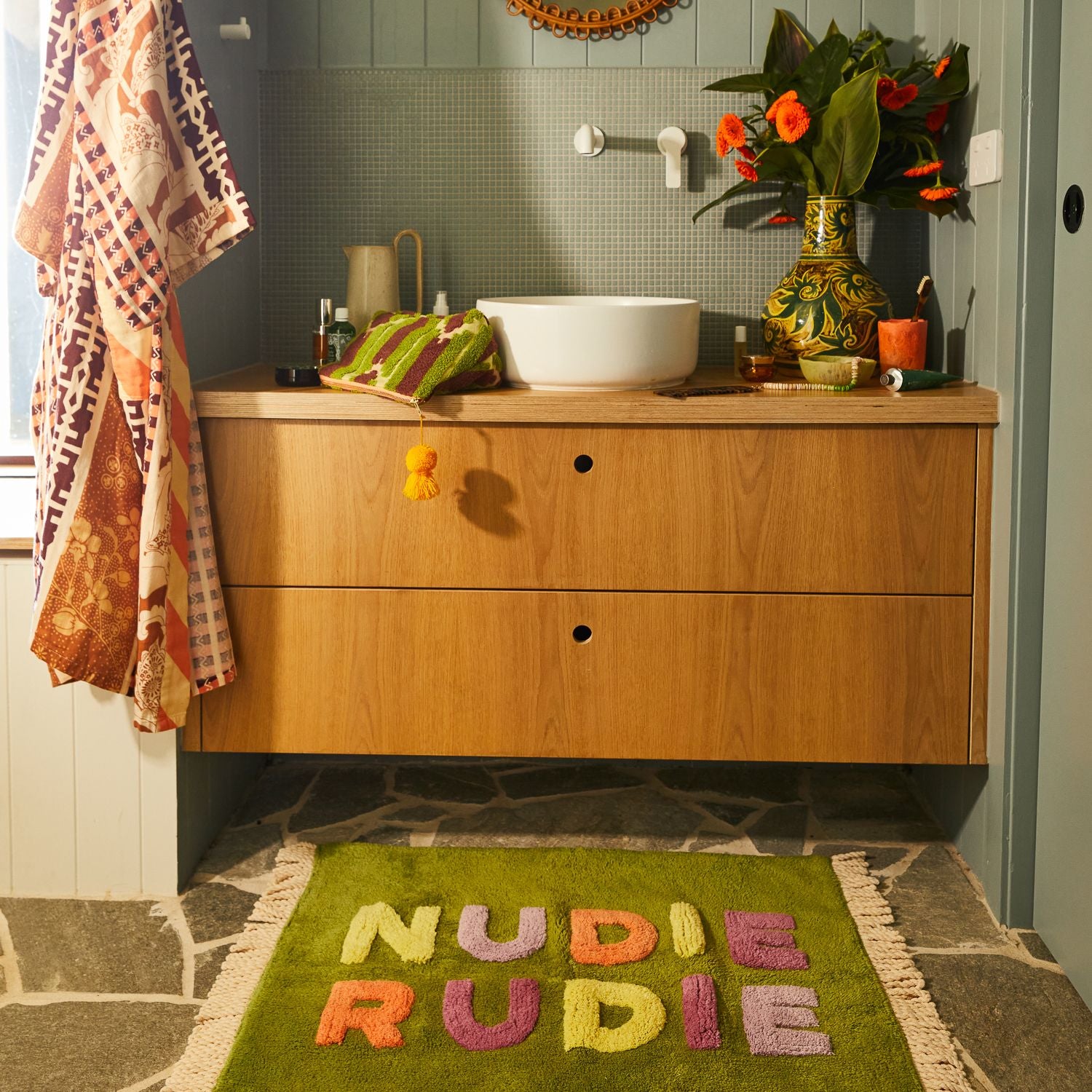 Shali Nudie Rudie Bath Mat