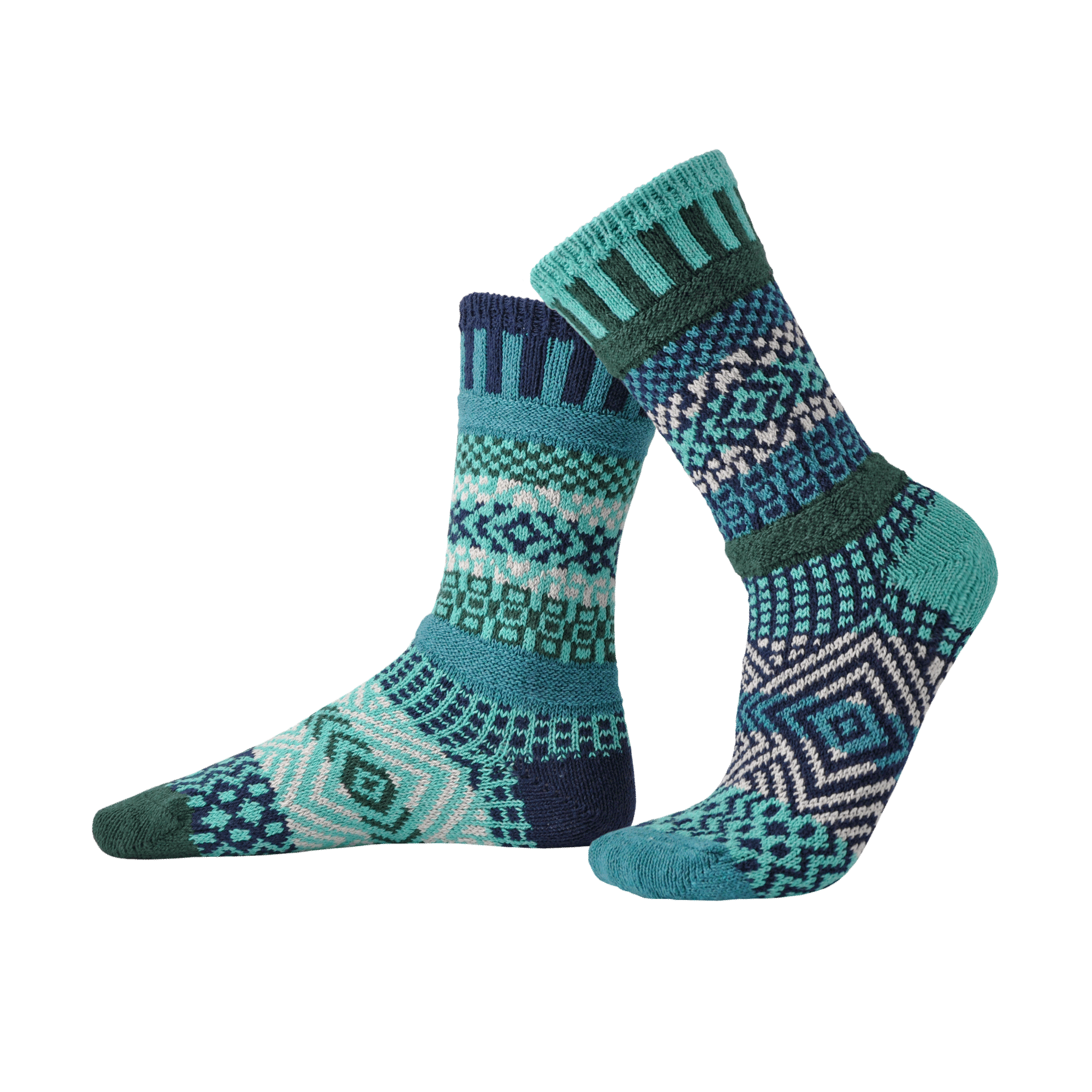 Solmate Socks in Evergreen