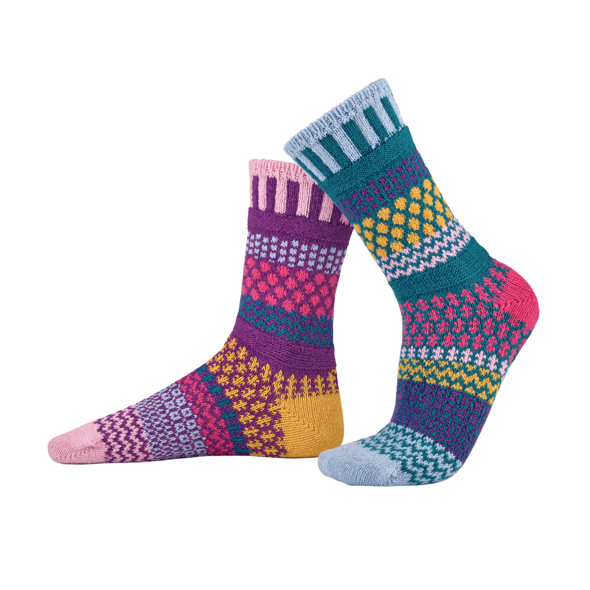 Solmate Socks in Petunia