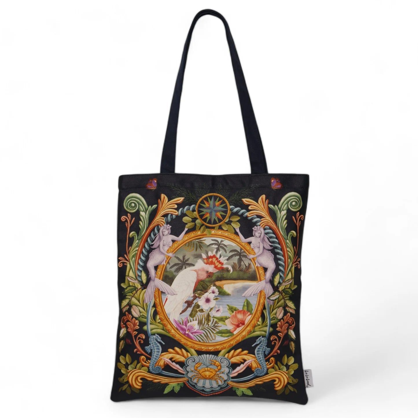 Zippered Tote Bag- Assorted Designs