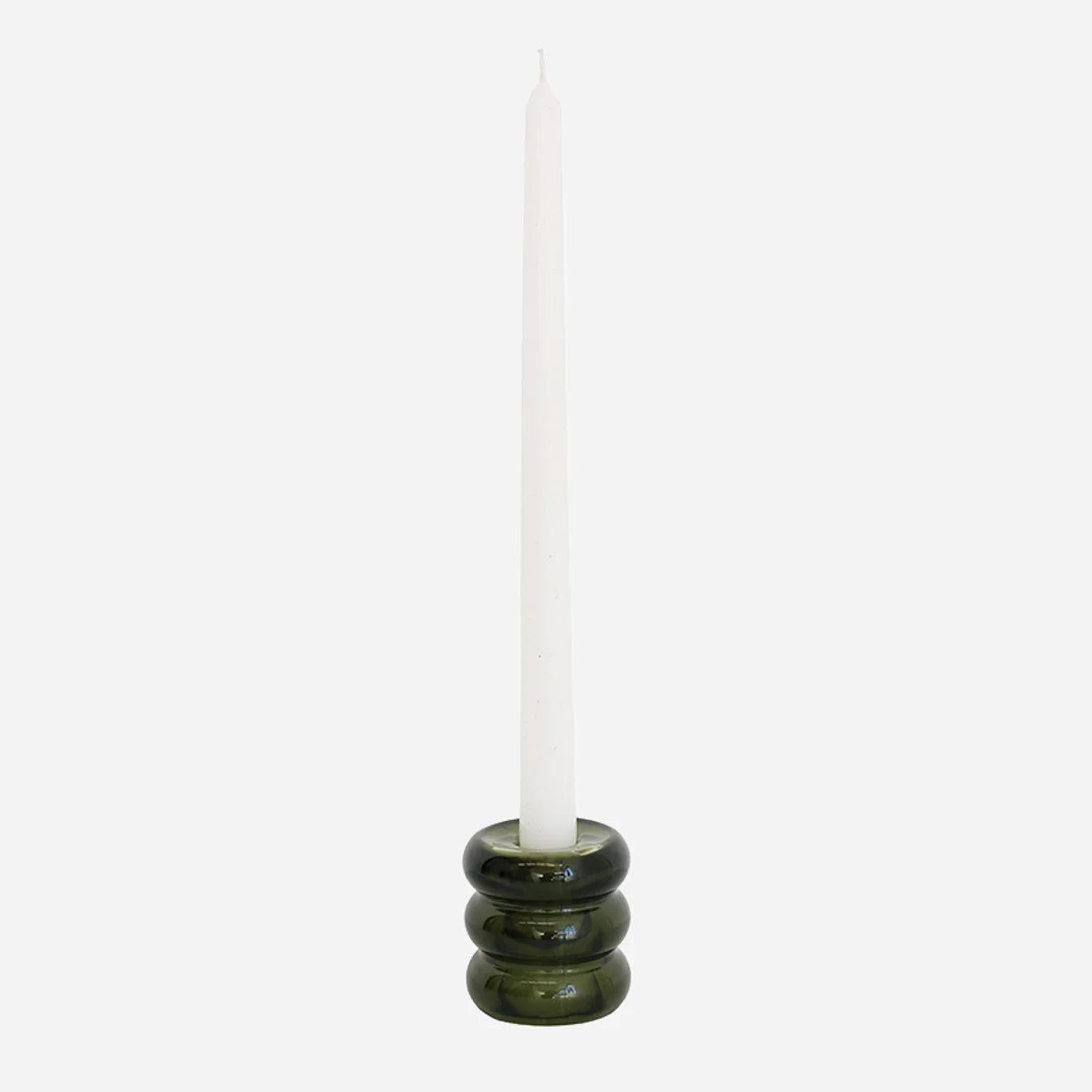 Verde Glass Candleholder