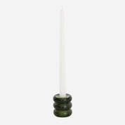 Verde Glass Candleholder