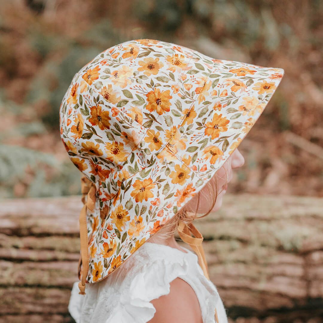 'Wanderer' Reversible Panelled Bucket Hat- Margaret