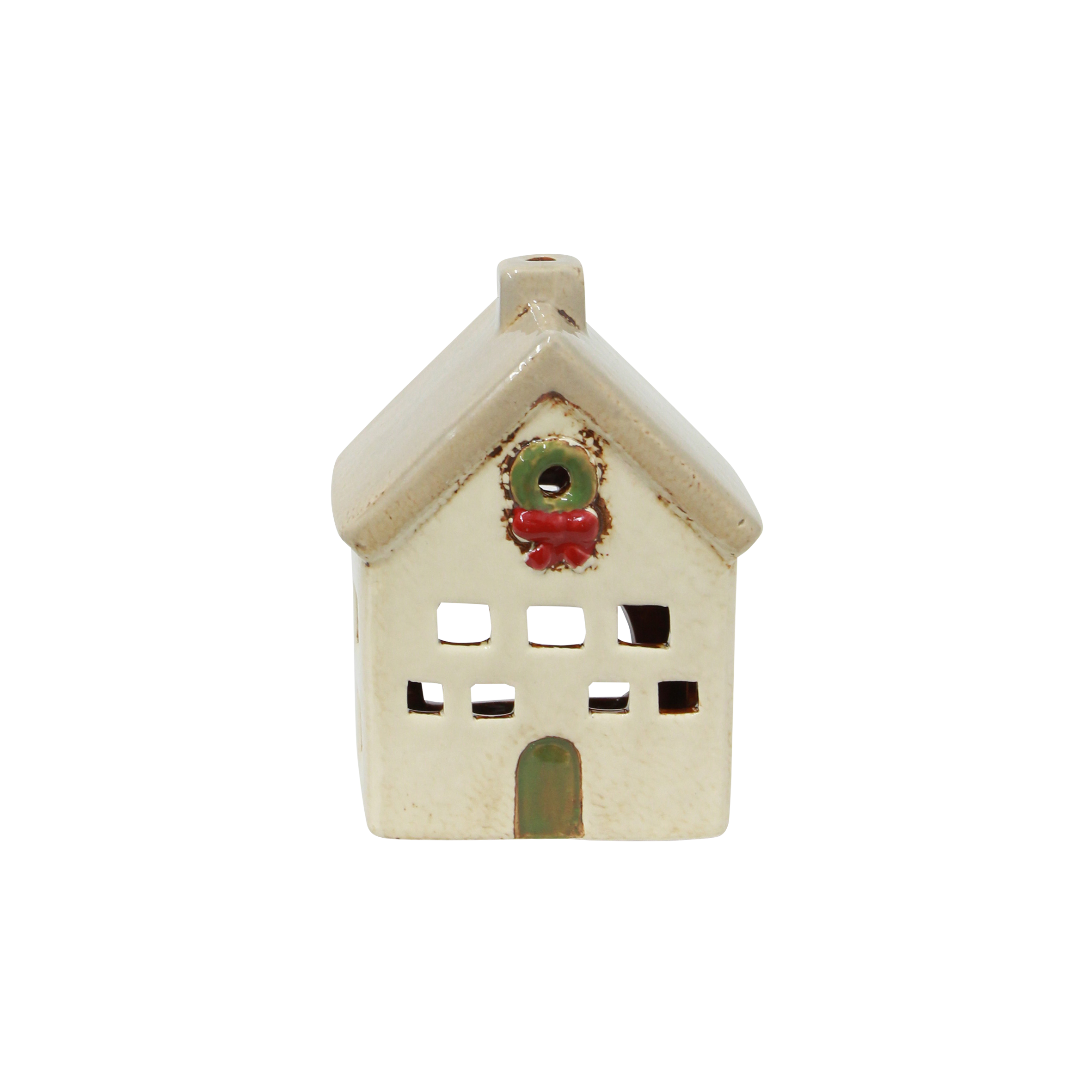 French Country Alsace Tealight Villa Christmas Stone