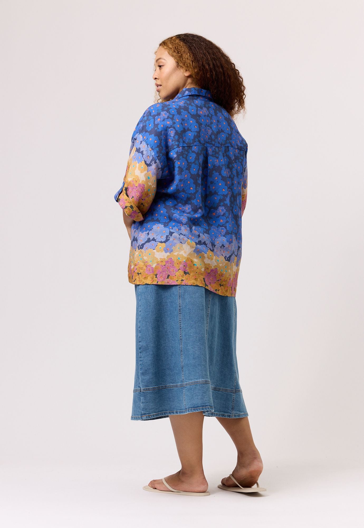 Yaya Shirt- Ombre Floral