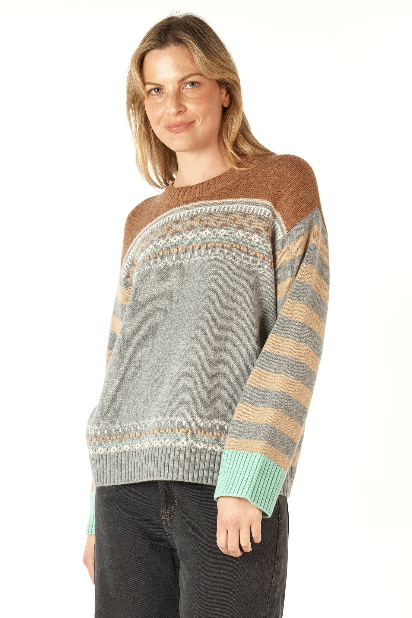 Fairisle Jumper- Goose