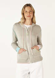 Zaket & Plover Hand Craft Hoodie in Marl