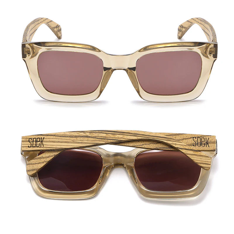 Zahara Champagne Polarised Sunglasses