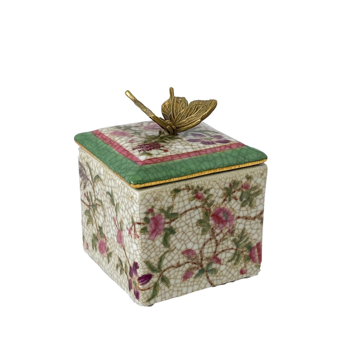 CAM Museo Trinket Box with brass Butterfly