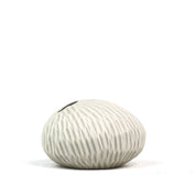 Pebble Chalk Ripple Vase- Mini