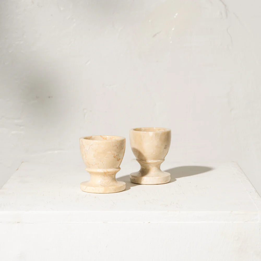 Inartisan Raya Travertine Egg Cup