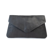 Dusky Robin Riley Clutch Bag in Charcoal