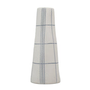 Roshi Small Tube Vase in Plaid